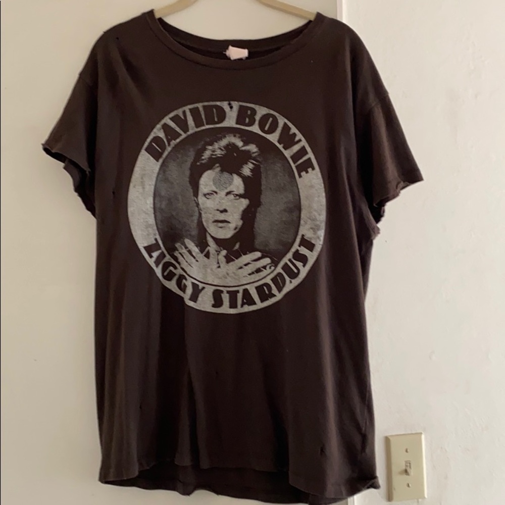 Distressed DAVID BOWIE Madeworn tee